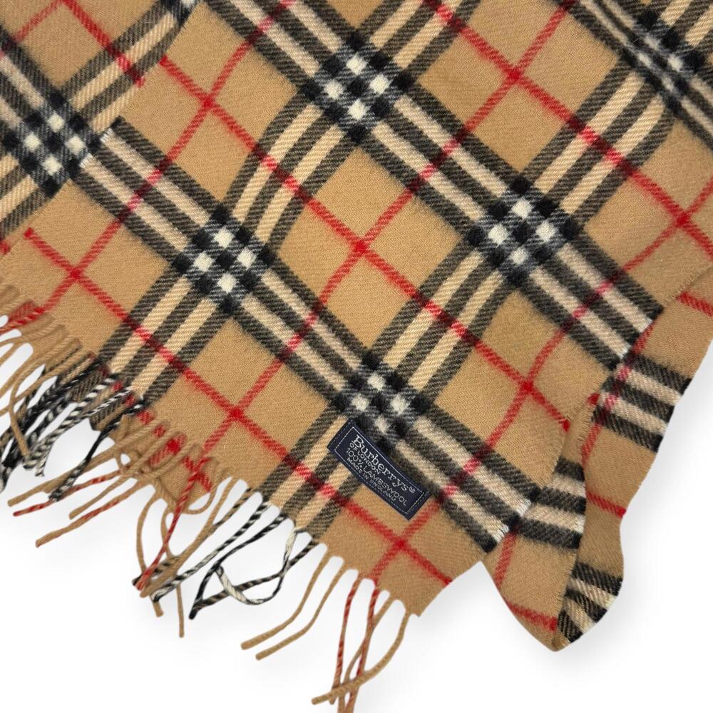 Burberry Classic Check Lambswool Scarf
